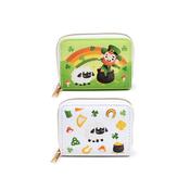 Luck of the Irish Zip Around Small Wallet Purse