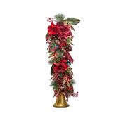 Magnolia Garland with Baubles &amp; Bell