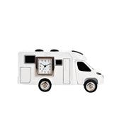 Miniature Camper Clock - Camper Van White