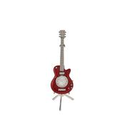 Miniature Clock - Red Guitar image