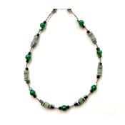 Mishe Green Gemstone Necklace image