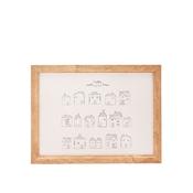 Moments Lap Tray - Houses