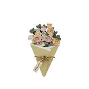 Mum 3D Flower Figurine Card