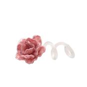 Objets d'art Glass Figurine - Large Pink Flower
