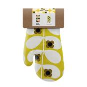 Orla Kiely Oven Mitt - Wild Rose Stem Ochre image