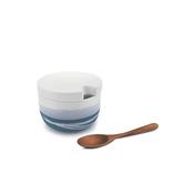 Paul Maloney Pottery Teal Salt Bowl