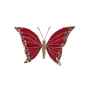 Red Velvet Butterfly Clip