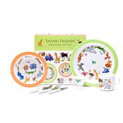 Safari Friends 7 Piece Melamine Dining Set