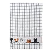 Samuel Lamont Poli-Dri Jacquard Dogs Tea Towel