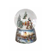 Snow Globe Porcelain Build a Snowman image