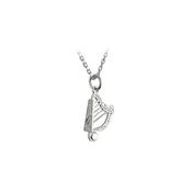Solvar Sterling Silver Harp Pendant image
