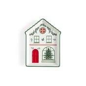 Spode Christmas Tree Village Green Tidbit Tray image