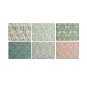 Spode Morris &amp; Co. Set of 6 Placemats - Assorted