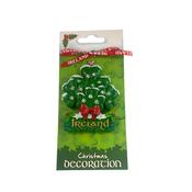 Sprig of Shamrock Resin Christmas Hanging Ornament image