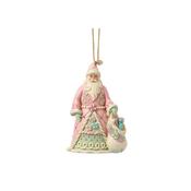 Jim Shore Sweets Santa with a Bag of Candy Hanging Ornament