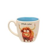 The Funny Farm Mug - "Posh Cow" image
