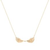 Tipperary Angel Wings Double Wings Gold Pendant