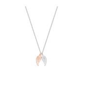 Tipperary Angel Wings Rose Gold &amp; Silver Pendant