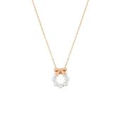 Tipperary Bow - Pearl &amp; Bow Pendant Gold