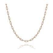 Tipperary Chain Gold Necklace with CZ image