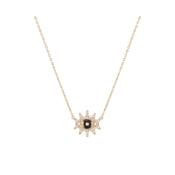 Tipperary Evil Eye - CZ Inset Pendant Gold image