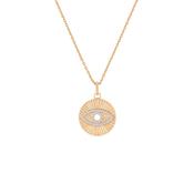 Tipperary Evil Eye Star Burst Gold Pendant