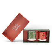 Tipperary Have a Very &amp; Merry and Christmas Robin Set of 2 Tankards