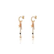 Tipperary Star Drop Gold Earrings image