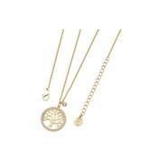 Tipperary Tree Of Life Necklace &amp; CZ Gold