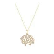 Tipperary Under The Sea - Coral Pendant Gold image