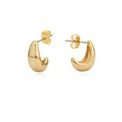 Tipperary Yellow Gold Mini Pebble Hoop Earrings