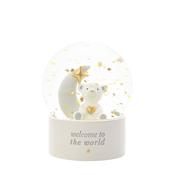 'Welcome to the World' Snow Globe