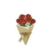 With Love 3D Flower Figurine Card