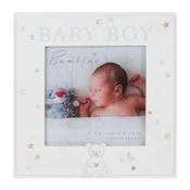 Bambino Baby Boy Photo 4" x 4"
