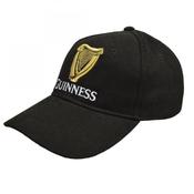 Black Guinness Baseball Cap With Official Logo image