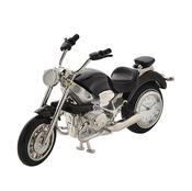 Black Motorbike Miniature Clock