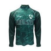 Bottle Green Sublimated Performance 1/4 Zip Top Lansdowne image