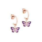 Tipperary Butterfly Loop Bar Earrings
