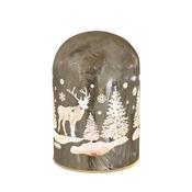 Christmas Domed Frosted Haven Glass LED Tube Light