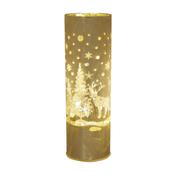 Christmas Frosted Haven Glass LED Tube Light Large