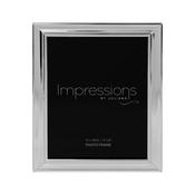 Impressions Silver Plated Frame with Beaded Edge 6" x 8"