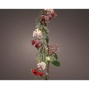 Christmas Micro LED Garland Frosted Berry Indoor image
