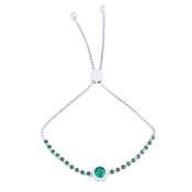 Knight &amp; Day Classic Emerald Bracelet