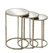 Mindy Brownes Mirror Top Nest of Tables Set of 3 image