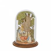 Mrs. Rabbit with Flopsy, Mopsy, Cotton Tail and Peter Wooden