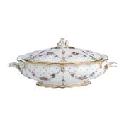 Royal Crown Derby Royal Antoinette Cover For Vegetable Dish - LID ONLY