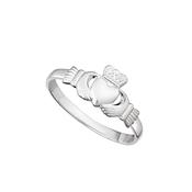 Solvar Sterling Silver Claddagh Ring Small image