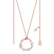 Maureen O'Hara Vintage Wreath Rose Gold Pendant