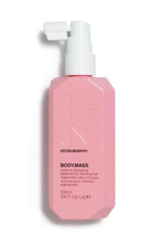 Kevin Murphy BODY.MASS Leave-in Plumping Treatment for Fuller, Thicker Hair - 100ml. Image Features: KEVIN.MURPHY, BODY.MASS, Leave in plumbing, soament for theringhar, Tratement sans rinçage, volume pour cheek, clarsemes, 100ml, 3.4 FLOz Liq e