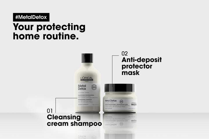 L'Oreal Professionnel Metal Detox Anti-Metal Cleansing Cream Shampoo 300ml